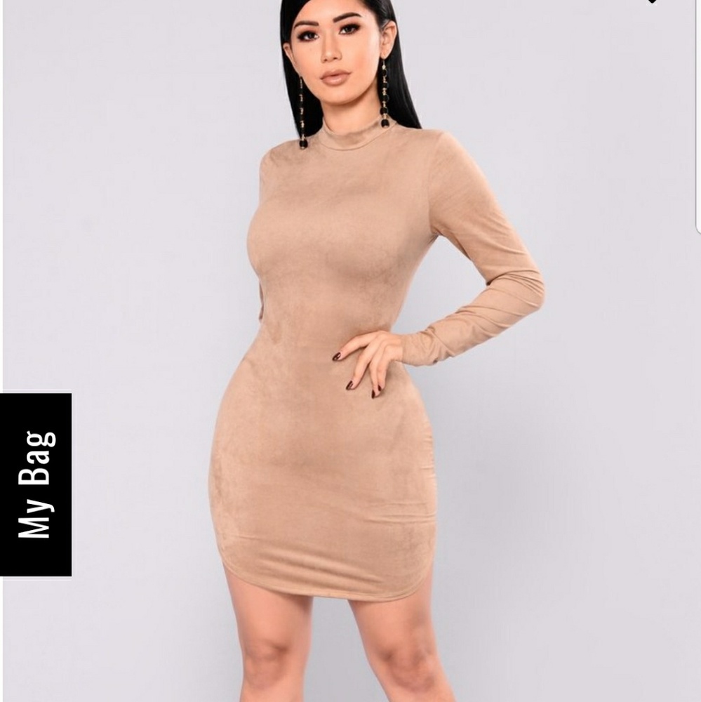 Suede Dress.